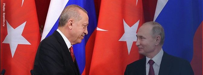 Leaders of Turkey and Russia