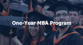 One Year MBA Program