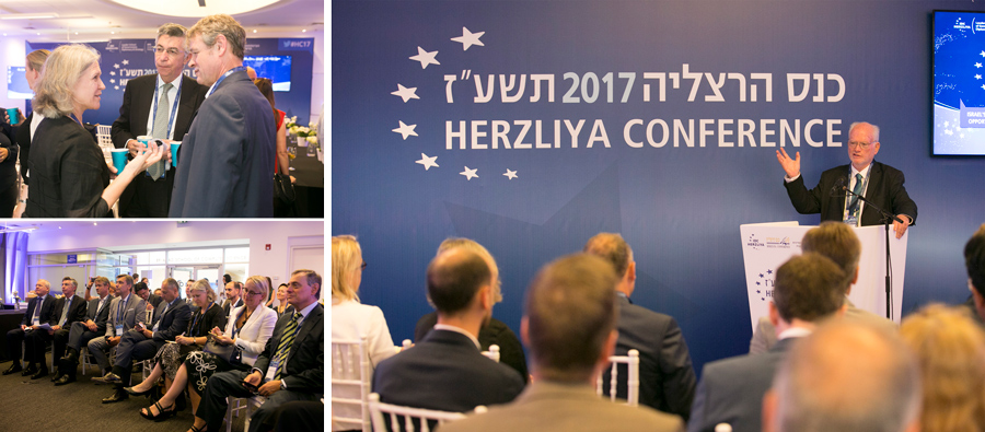 Photos of Amos Gilead At The Brifing for Diplomats - 2017 Herzliya Conference