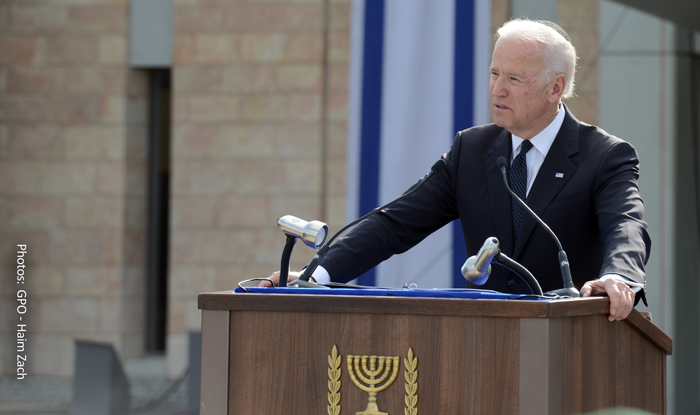 Joh Biden in Israel