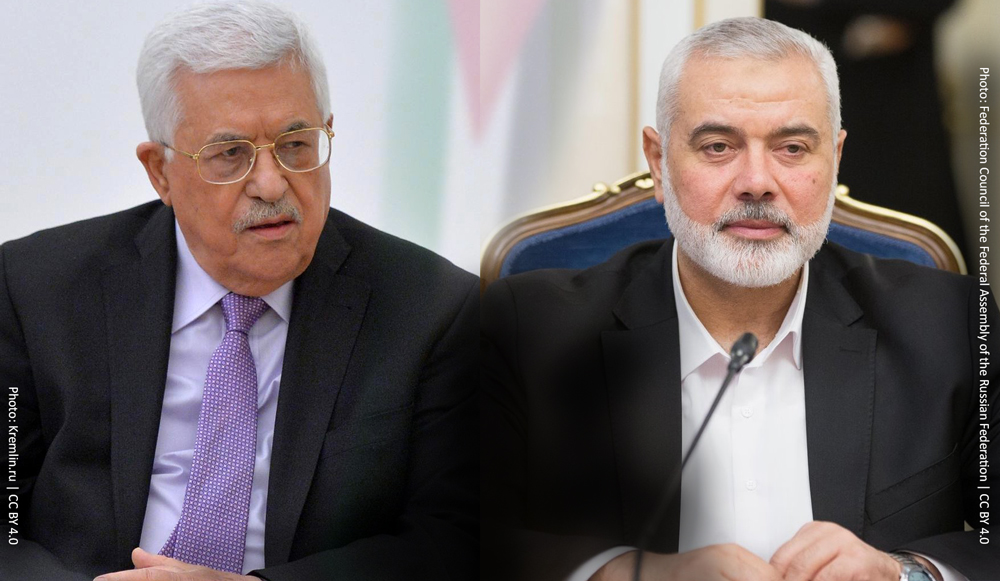 Abu Mazen and Ismail Haniyeh